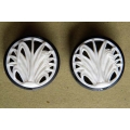 Bone plug earring body piercing