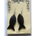 Bali Wood Earring