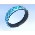 Little Bangle Leather Snake