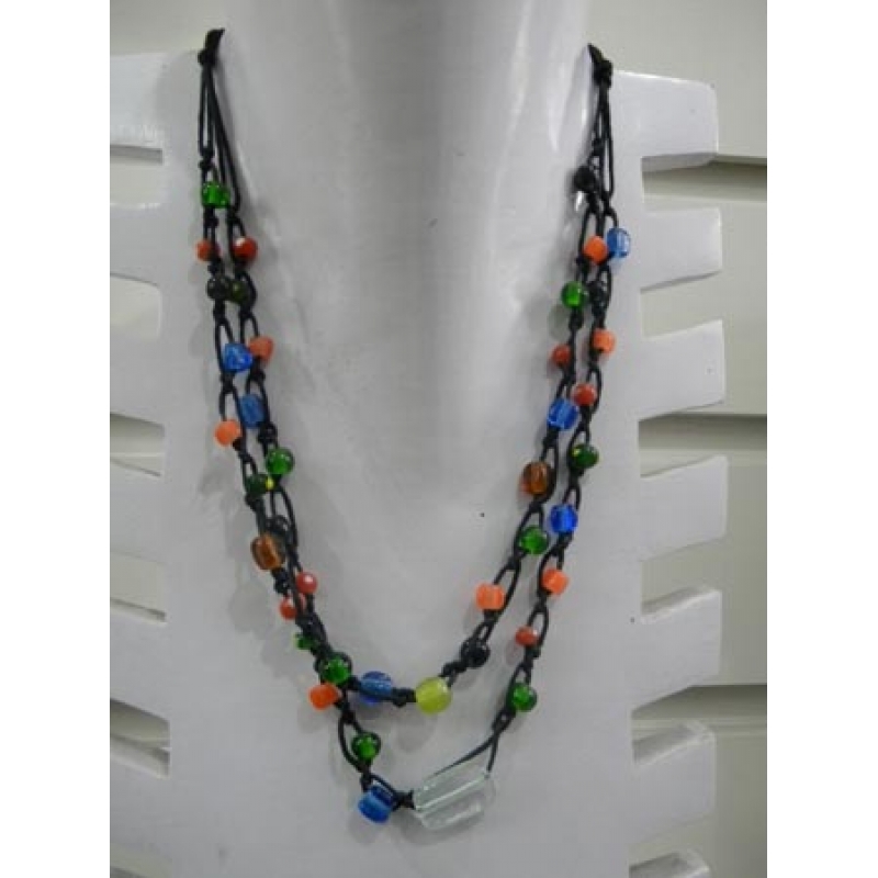 Beaded Glasses Necklace