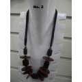 Wood Bead Necklace Cheap by Edi yanto