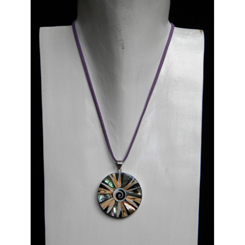 Necklace with Shell Pendant Stainless From Bali