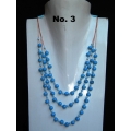 Beaded Necklace Multi Strand