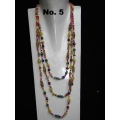 Beaded Necklace Multi Strand