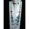 Beaded Necklace Multi Strand