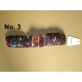 Colorful Coconut Shell Belt From Coconut, Elastic Belt Coconut Beads, Coconut Shell Belt, Coconut Shell Belt With Wooden Clas