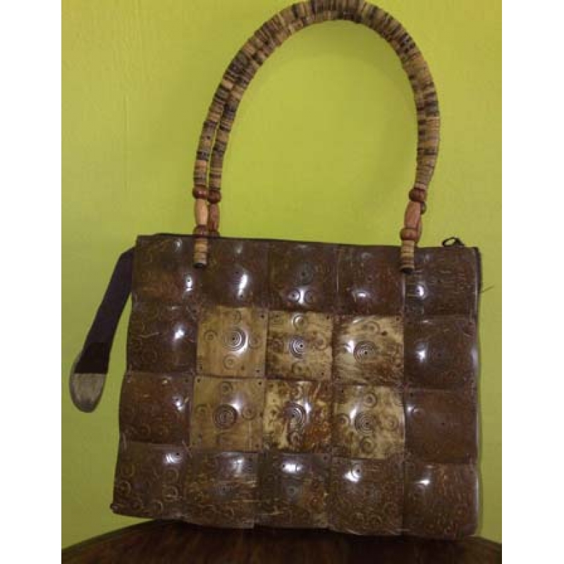 Coco Bag Beaded Handle