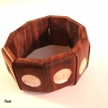 Wood Stretch Bracelet