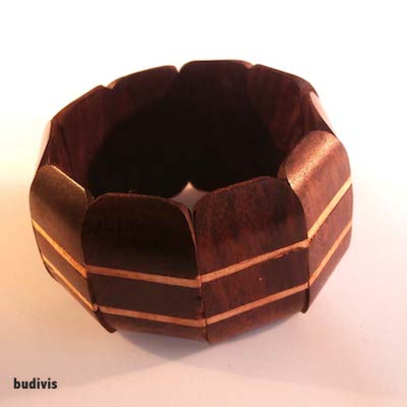 Wood Stretch Bracelet