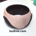 Bangle Leather Snake