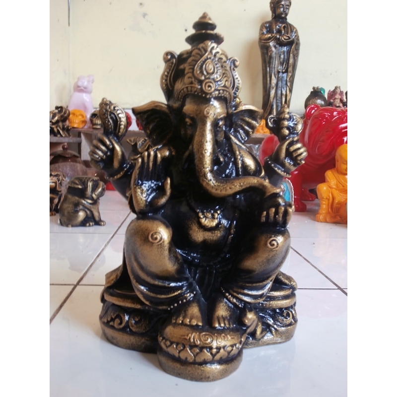 Best Seller Resin Ganesha Statue Artificial Resin Buffalo Skull Head Wall Decoration, Resin Figurine Custom Handhande, Statue Collectible Figurines Resin