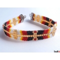 Miyuki Beaded Bracelet Stainless