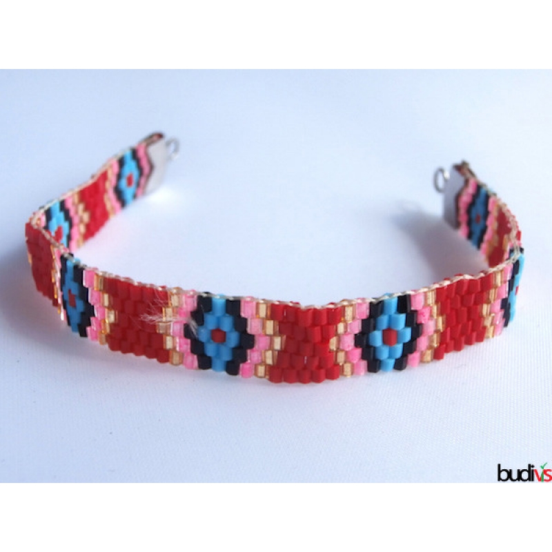 Miyuki Beaded Bracelet Stainless