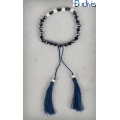 Bracelet Crystal Tassel Knotted