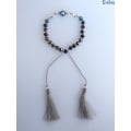 Bracelet Crystal Tassel Knotted