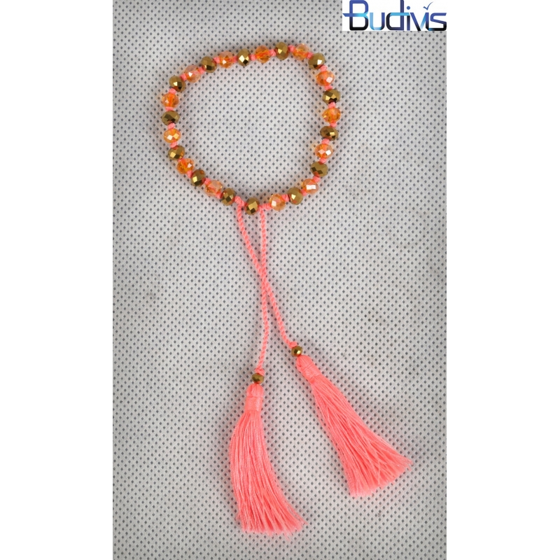 Tassel Bracelet Crystal Sliding