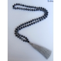 Long Tassel Necklaces Big Crystal