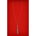Long Crystal Tassel Necklaces Pearl