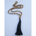 Long Large Crystal Tassel necklaces