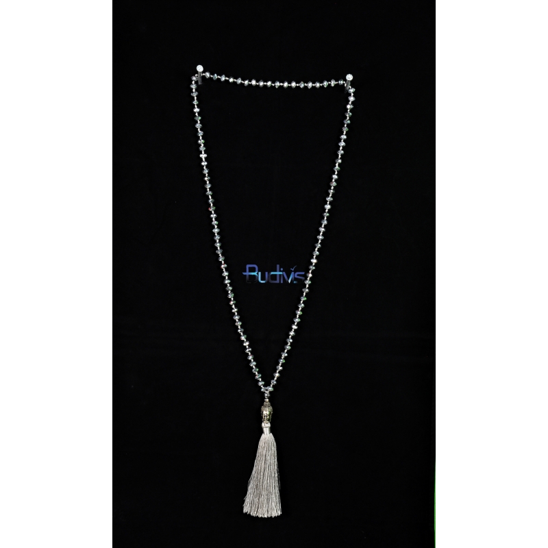 Long Large Crystal Tassel necklaces