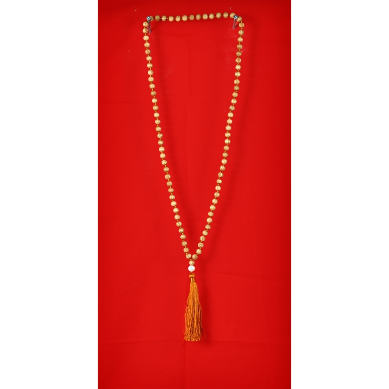 Wooden Tassel Necklaces with Pearls