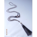 Boho Chic Long Tassel Necklace