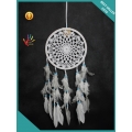 Top Crocheted With Macrame Wall Hanging Boho Dream Catcher, Dreamcatcher, Dreamcatchers