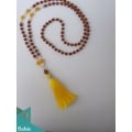 Top Mala 108 Rudraksha Long Hand Knotted Necklace