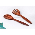Wooden Set Spoon & Fork Set 2 Pcs