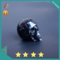 Black Horn Carved Skull Jewelry Making - Big