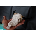 Artificial Resin Buffalo Skull Head Wall Decoration, Resin Figurine Custom Handhande, Statue Collectible Figurines Resin