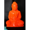 Resin Buddha Decor Silver, Resin Figurine Custom Handhande, Statue Collectible Figurines Resin