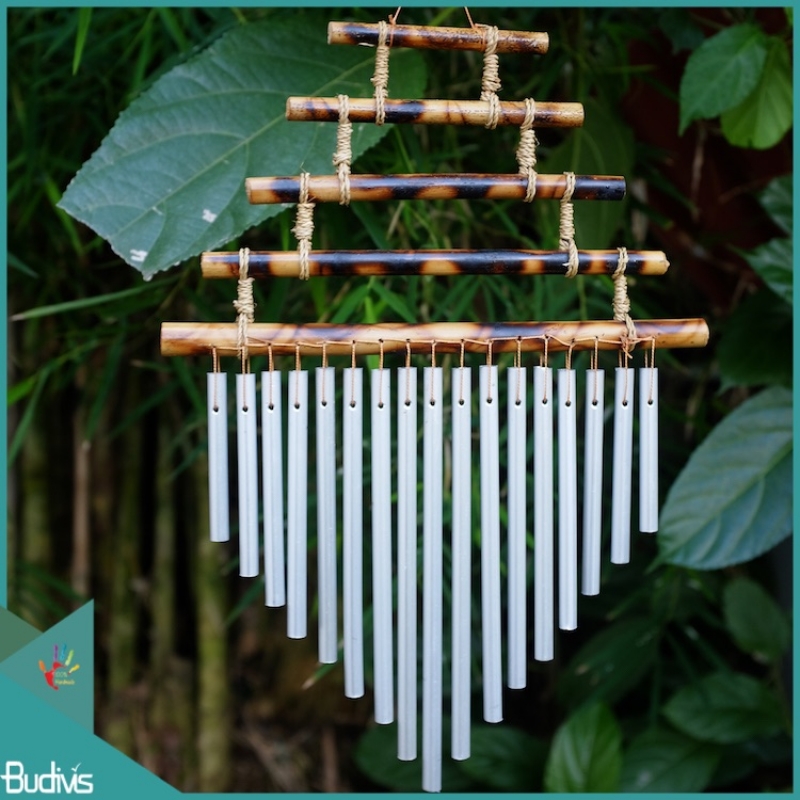 Wholesale Out Door Hanging Bamboo Wind Chimes Alumunium