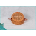 Wholesaler Round Bag Full Rattan Natural With Hole Woven
