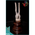 Cheap Hand Carved Bone Eagle Scenery Ornament Wholesale