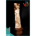 Top Selling Mermaid Hand Carved Bone Scenery Ornament Wholesale