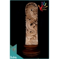 Cheap Hand Carved Bone Dragon Scenery Ornament 100 % In Handmade
