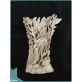 A Fishbone Bone Carving Ornament