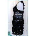 Black Jumpsuit Knitting Bikini