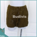 Green Army Knitting Skirt