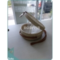 Spring Handwoven White Rattan Bag