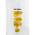 Yellow Flower Shape Capiz Wind Chimes Home Crafting