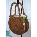 Natural Color Rattan Handwoven Hand Bag
