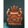 Best Seller Wood Carved Top Ganesha From Indonesia