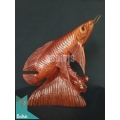 Top Model Wood Carved Arowana Fish From Bali