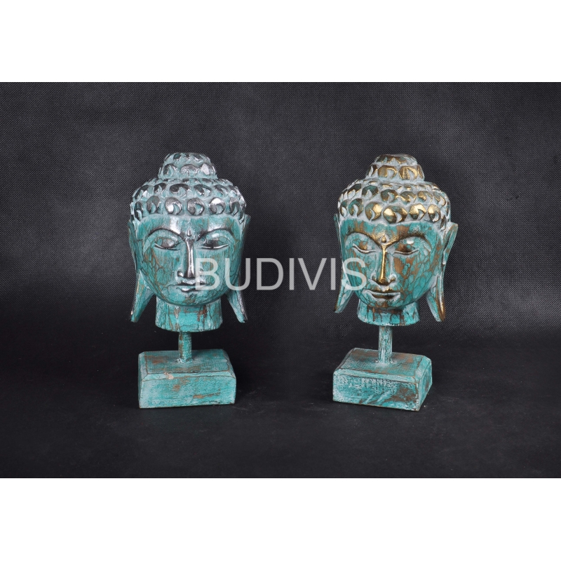 Buddha Wood Carved Home Decoration