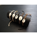 Hand Braided Cowrie Shell Adjustable Friendship, Best Friend, Hippie, Bracelets Wholesale