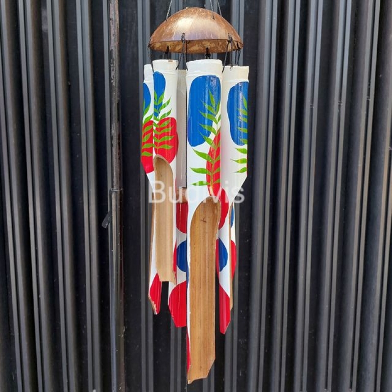 Best Quality Painted Bamboo Wind Chimes
