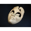 Nature Lady Wooden Mask Decoration
