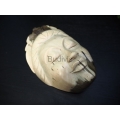 Quiet Lady Wooden Mask Decoration